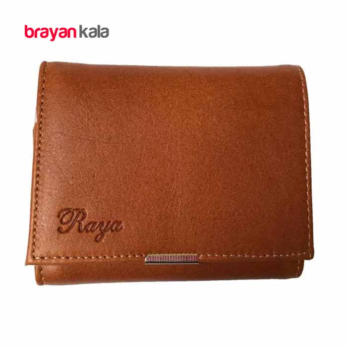 عکس اصلی کیف پول چرم رایا